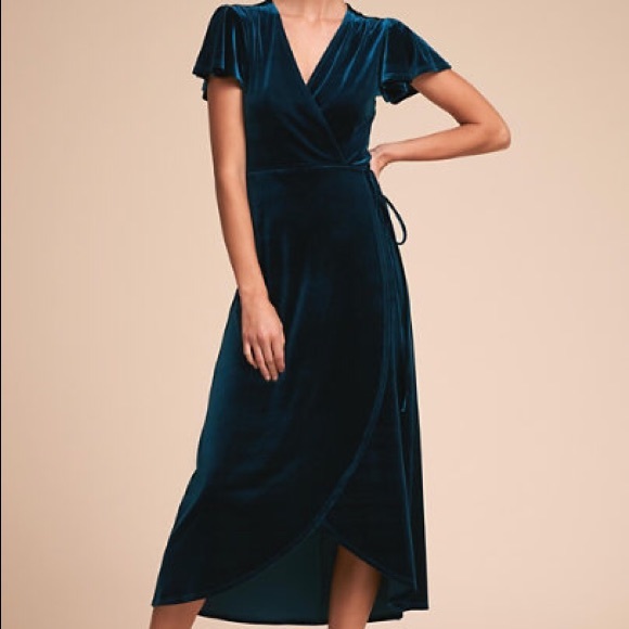 BHLDN Dresses & Skirts - BHLDN Velvet Bridesmaid Dress